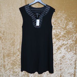 Buffalo David Bitton Black Grommet Dress - Medium
